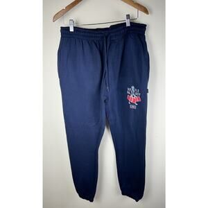 Crooks And Castles Men’s Small Sweatpants Tapered Joggers Duffle Bag Boy Blue